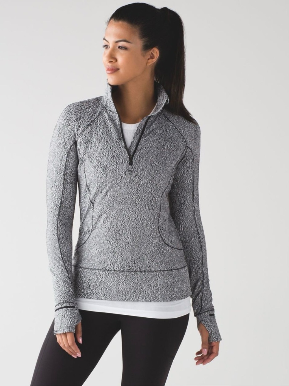 Lululemon Rush Hour 1/2 Zip
Running Luon Spray Jacquard
